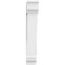 Ekena Millwork Standard Traditional Architectural Grade PVC Bracket with Traditional Ends, 5"W x 24"D x 32"H BKTP05X24X32TRA01 - alternate 3